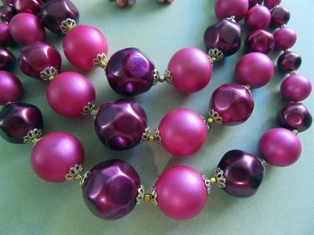 1950's Necklace Set Japan Vintage Jewelry 