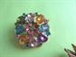 Vintage Rhinestone Pin Lot Brooch Vintage Costume Jewelry 