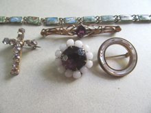 Antique and Up Vintage Jewelry Lot 