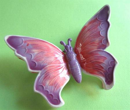 1960s Mod Butterfly Pin Western Germany Signed Vintage Jewelry