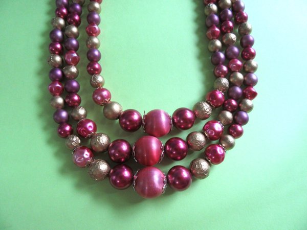 1950's Necklace Japan Vintage  Jewelry '50's Accessories
