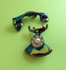 1950's IPhone Scatter Pin Set Vintage Jewelry 