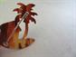 Barbados Palm Tree Souvenir Pin Island Beach Vintage Costume Jewelry