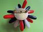 1960's Mod Pin Red White Blue Hong Kong Vintage Costume Jewelry Firework 4th of July 