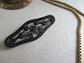 Victorian And Up Jewelry Lot Mourning Pins Destash Black Glass Pendant Necklace Costume Jewelry 