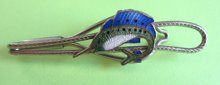 1940's Tie Clip Sword Fish Deep Sea Fishing Mens Jewelry 