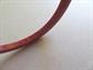 Bakelite Cherry Red Bangle Bracelet Spacer  Swirl Vintage Costume Jewelry