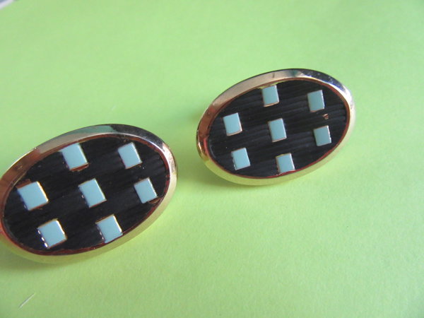 Vintage Anson Cufflinks Mens Jewelry 1950's