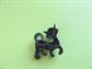 1950's Imid Century ridescent Siamese Cat Scatter Pin Vintage Costume Jewelry Cats Figural