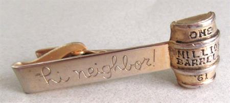 Narragansett Brewing Tie Bar Breweriana Beer Mens Jewelry