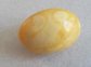 Petite Genuine Amber Egg Yolk Pin Vintage Jewelry