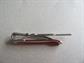 Anson Sterling Silver Rifle Tie Bar Clasp Mens Vintage Jewelry 