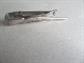 Anson Sterling Silver Rifle Tie Bar Clasp Mens Vintage Jewelry 