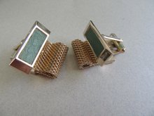 1970's Hickok Wrap Cufflinks Mens Vintage Jewelry