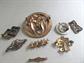 Victorian Jewelry Estate Lot Pins Antique Costume Jewelry Destash