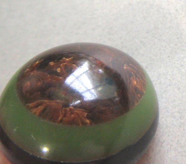 Bakelite Earrings Layered Colors Vintage Jewelry