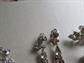 Rhinestone Earrings Lot Clip On and Screw backs Vintage Costume Jewelry Destash