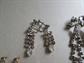 Rhinestone Earrings Lot Clip On and Screw backs Vintage Costume Jewelry Destash