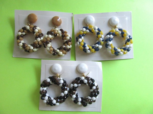 1960's Mod Earrings Your Choice Vintage Jewelry 