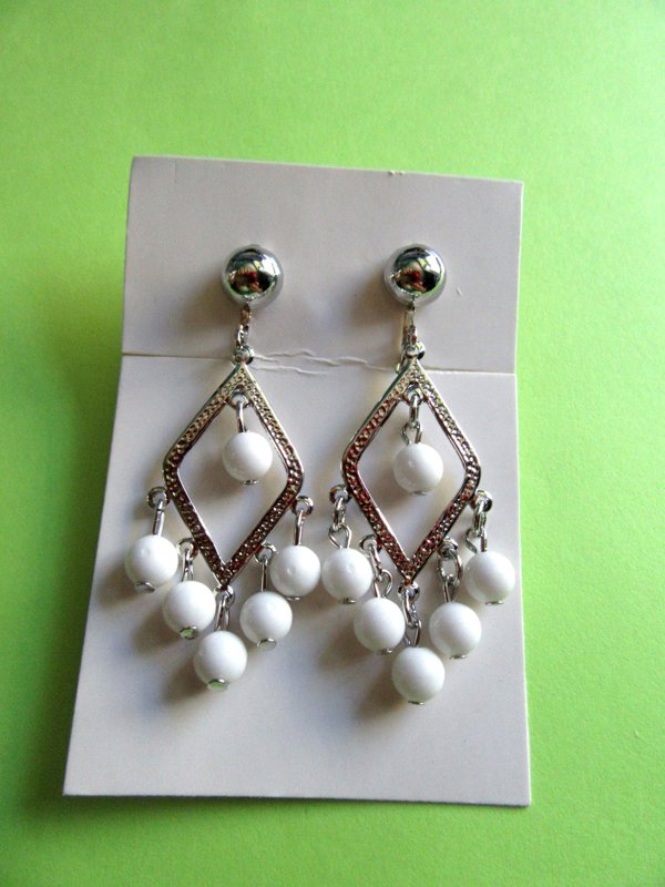 1960's Mod Earrings Vintage Jewelry 