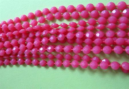 1960's Pink Mod Necklace Vintage Jewelry 