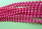 1960's Pink Mod Multi Strand Necklace Beads Vintage Costume Jewelry 60's Accessories