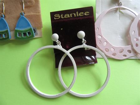 1960s Mod Earrings Lot Vintage Jewelry Never Worn