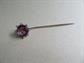 Victorian Genuine 10k Gold Stick Pin Amethyst ? Genuine Pearls Antique Fine Jewelry