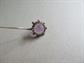 Victorian Genuine 10k Gold Stick Pin Amethyst ? Genuine Pearls Antique Fine Jewelry