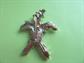 Anthropomorphic Holly Pin Vintage Costume Jewelry Signed Beatrix Christmas Holiday Figural