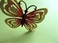 Trippy 1960's Mod Butterfly Pin Hedison Signed Costume Jewelry Figural