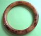 Vintage Bakelite Bangle Bracelet Peanut Butter 