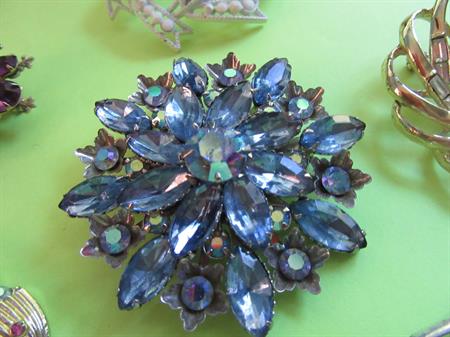 Rhinestone Pin Lot 