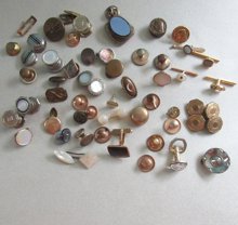 Single Cufflink Shirt Stud Lot