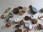 Single Cufflink  Shirt Stud Lot Destash Repurpose Upcyle Victorian and Up Crafting