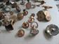 Single Cufflink  Shirt Stud Lot Destash Repurpose Upcyle Victorian and Up Crafting