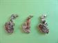 Saxophone Scatter Pins 1950's and Up Vintage Costume Jewelry Sax Player Musician Gig Wear Jazz