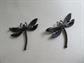 Rhinestone Dragonfly Pin Choice of Color Costume Jewelry Bug Insect Figural