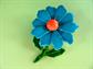 Mod 1960's Flower Pin 60's Accessories Costume Jewelry