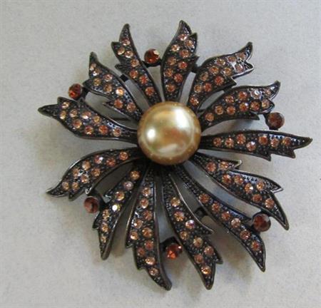 Rhinestone Pin Never Worn