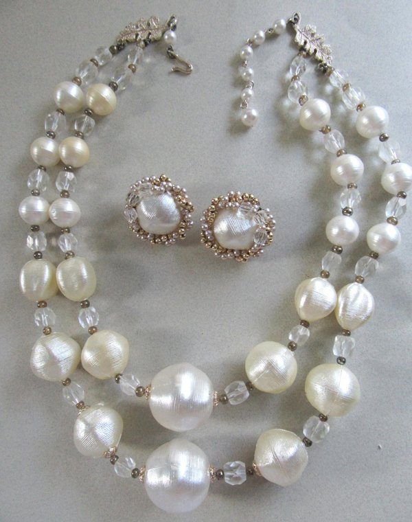 1950's Necklace Set Japan '50's Accessories