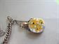 Vintage Sunflower Perfume Bottle Fragrance Bracelet Costume Jewelry Smaller Wrist