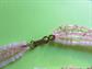 Mod 1960's Pink Long Necklace '60's Accessories Go Go Beads Vintage Costume Jewelry