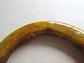 Bakelite Bangle Bracelet End of Day Vintage Costume Jewelry MAJOR Swirls!