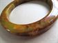 Bakelite Bangle Bracelet End of Day Vintage Costume Jewelry MAJOR Swirls!