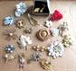 Vintage Pin Brooch Lot Costume 20 Plus Pieces Jewelry Rhinestones Figural  Scarecrow Flowers 