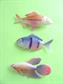 Vintage Plastic Tropical Fish Pin Set Japan Vintage Costume Jewelry Figural Pisces Never Worn Old Stock