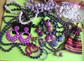 Purple Costume Jewelry Lot Earrings Butterfly Pin Necklaces Loose Faux Pearls