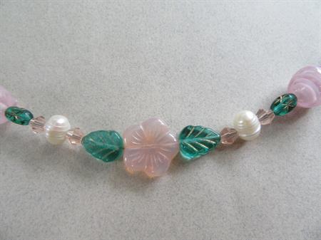 Freshwater Pearl Necklace Sterling Clasp Beads Fine Jewelry