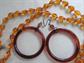 Jewelry Lot Earth Tones Sarah Coventry Mod Genuine Bursztyn Baltic Amber Pierced Earrings Vintage Costume Jewelry